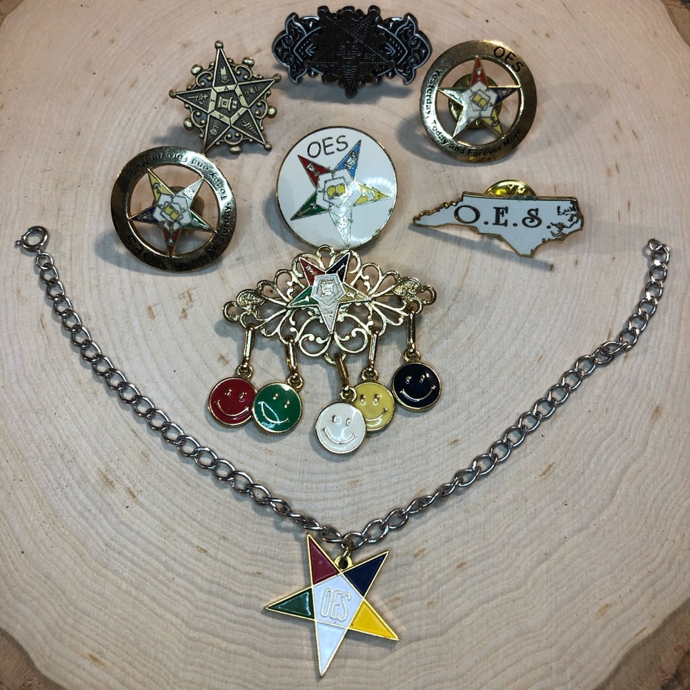 Official Eastern Star Pins